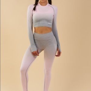 GYMSHARK OMBRÉ SEAMLESS SET